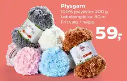 Kvickly Plysgarn tilbud