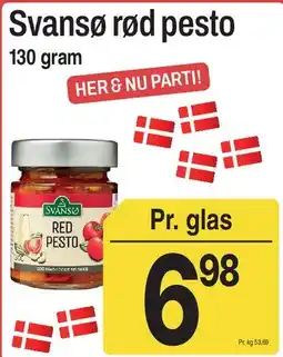 ABC Lavpris Svansø rød pesto tilbud