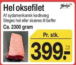 ABC Lavpris Hel oksefilet tilbud