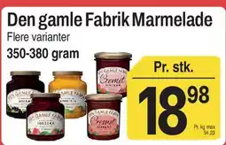 ABC Lavpris Den gamle Fabrik Marmelade tilbud