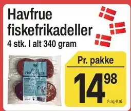 ABC Lavpris Havfrue fiskefrikadeller tilbud