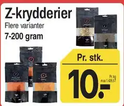ABC Lavpris Z-krydderier tilbud