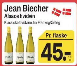 ABC Lavpris Jean Biecher (Alsace hvidvin) tilbud