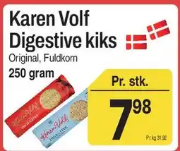 ABC Lavpris Karen Volf Digestive kiks tilbud