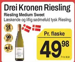 ABC Lavpris Drei Kronen Riesling tilbud