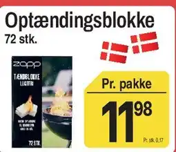 ABC Lavpris Optændingsblokke tilbud