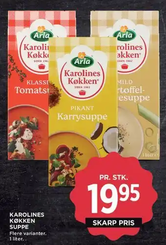 MENY Karolines Køkken suppe tilbud