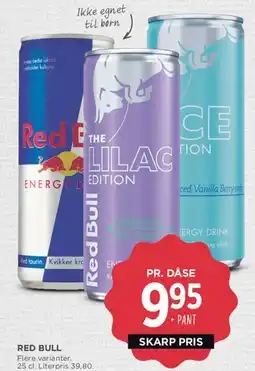 MENY Red Bull tilbud