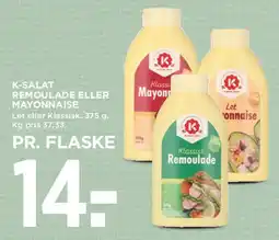MENY K-salat remoulade eller mayonnaise tilbud