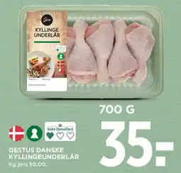 MENY Gestus danske kyllingeunderlår tilbud