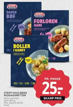 MENY Steff Houlberg middagsretter tilbud