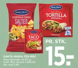 MENY Santa Maria Tex Mex tilbud