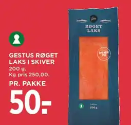 MENY Gestus Røget Laks i skiver tilbud