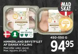 MENY Himmerland brystfilet af dansk kylling tilbud