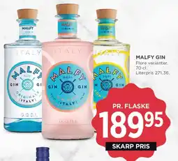 MENY Malfy Gin tilbud