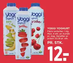 MENY Yoggi Yoghurt tilbud