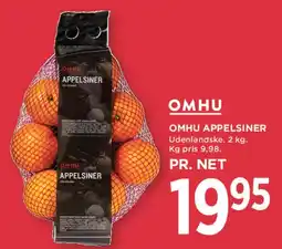 MENY OMHU Appelsiner tilbud