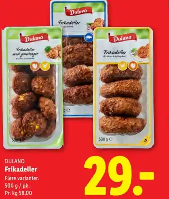 Lidl DULANO Frikadeller tilbud