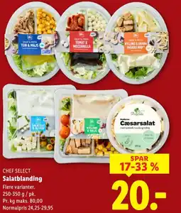 Lidl CHEF SELECT Salatblanding tilbud