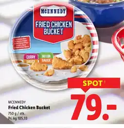 Lidl MCENNEDY Fried Chicken Bucket tilbud