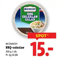 Lidl MCENNEDY BBQ-coleslaw tilbud