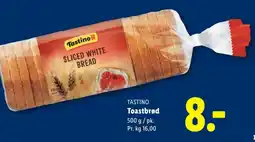 Lidl TASTINO Toastbrød tilbud