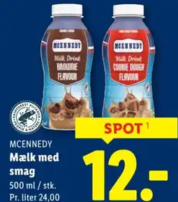 Lidl MCENNEDY Mælk med smag tilbud