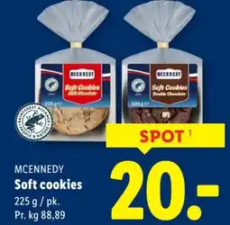 Lidl MCENNEDY Soft cookies tilbud