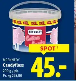 Lidl MCENNEDY Candyfloss tilbud