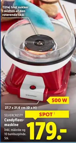 Lidl SILVERCREST® Candyfloss- maskine tilbud