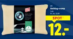 Lidl W5 Antidug-svamp tilbud