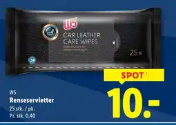 Lidl W5 Renseservietter tilbud