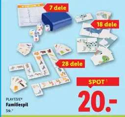 Lidl PLAYTIVE® Familiespil tilbud