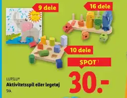 Lidl LUPILUⓇ Aktivitetsspil eller legetøj tilbud