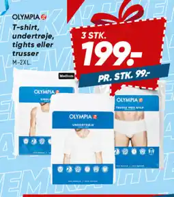 Bilka OLYMPIA T-shirt, undertrøje, tights eller trusser tilbud