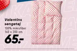 Bilka Valentins sengetøj tilbud