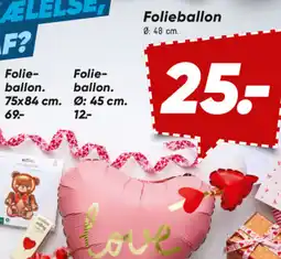 Bilka Folie- ballon. tilbud