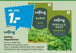 Bilka Salling frøportioner tilbud