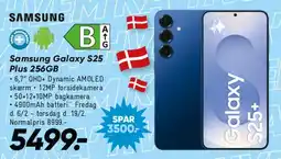 Bilka Samsung Galaxy S25+ 256GB tilbud