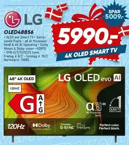 Bilka LG OLED evo AI 48 4K OLED TV tilbud