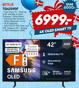 Bilka Samsung OLED 42 4K TV (top banner) tilbud