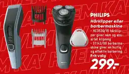 Bilka Philips barbermaskine tilbud