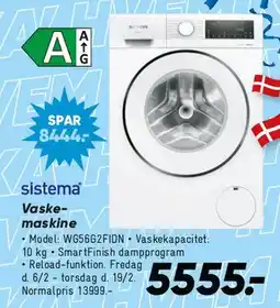 Bilka Vaskemaskine tilbud