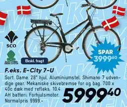 Bilka F.eks. E-City 7-1 tilbud