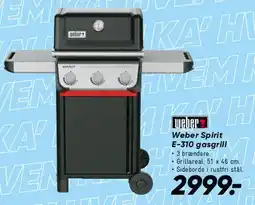 Bilka Weber Spirit E-310 gasgrill tilbud