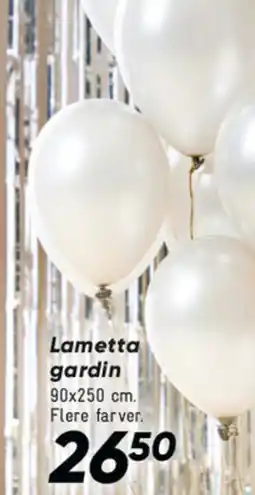 Bilka Lametta gardin tilbud