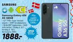 Bilka SAMSUNG Galaxy A36 5G 128GB tilbud
