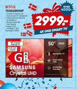 Bilka SAMSUNG TU50U8005F tilbud