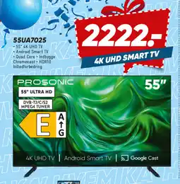 Bilka PROSONIC 55UA7025 tilbud