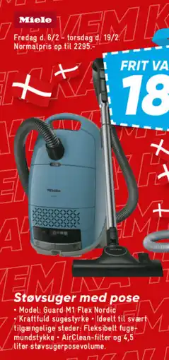 Bilka Miele Støvsuger med pose tilbud